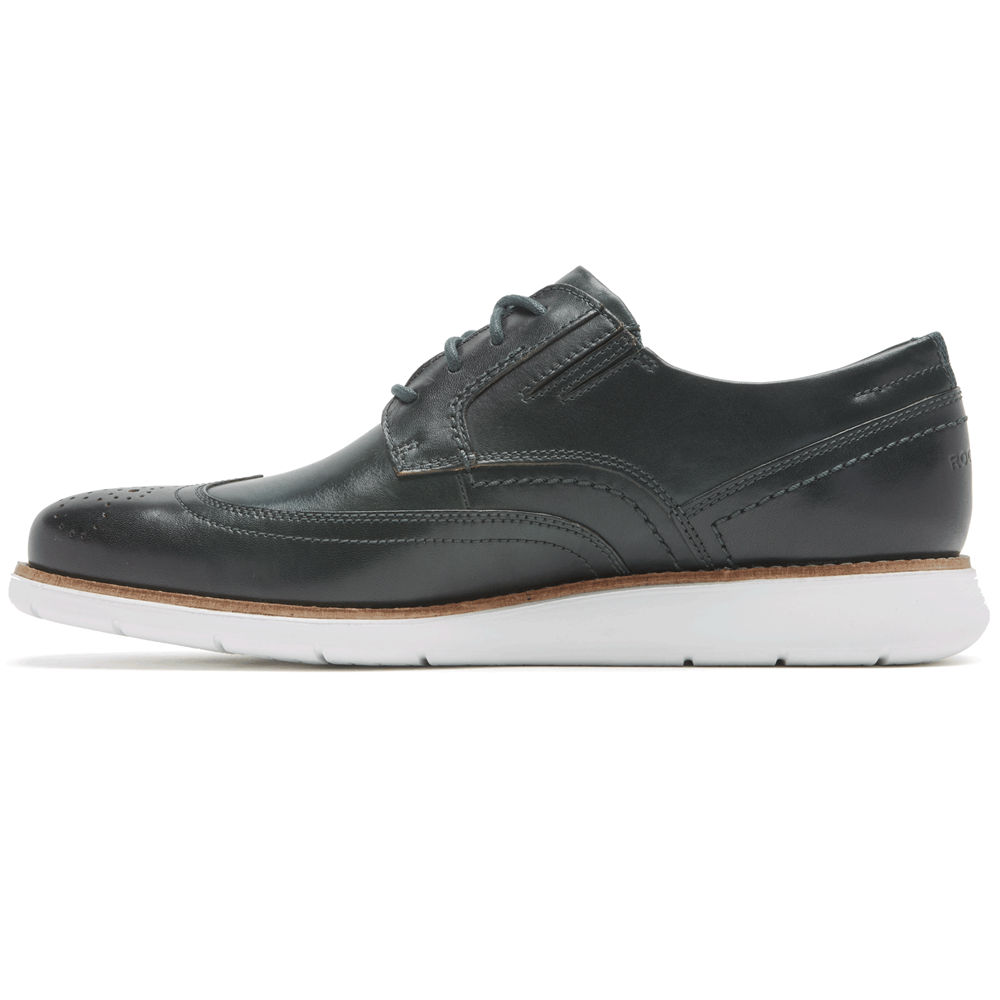 Rockport Finskor Herr Gröna - Total Motion Sport Wingtip - LHZAE5804